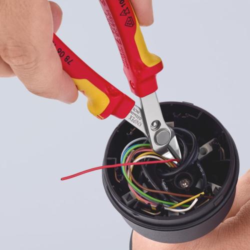 Knipex Electronic Super Knips Insulated Multi-component Grips VDE 125mm 78 06 125